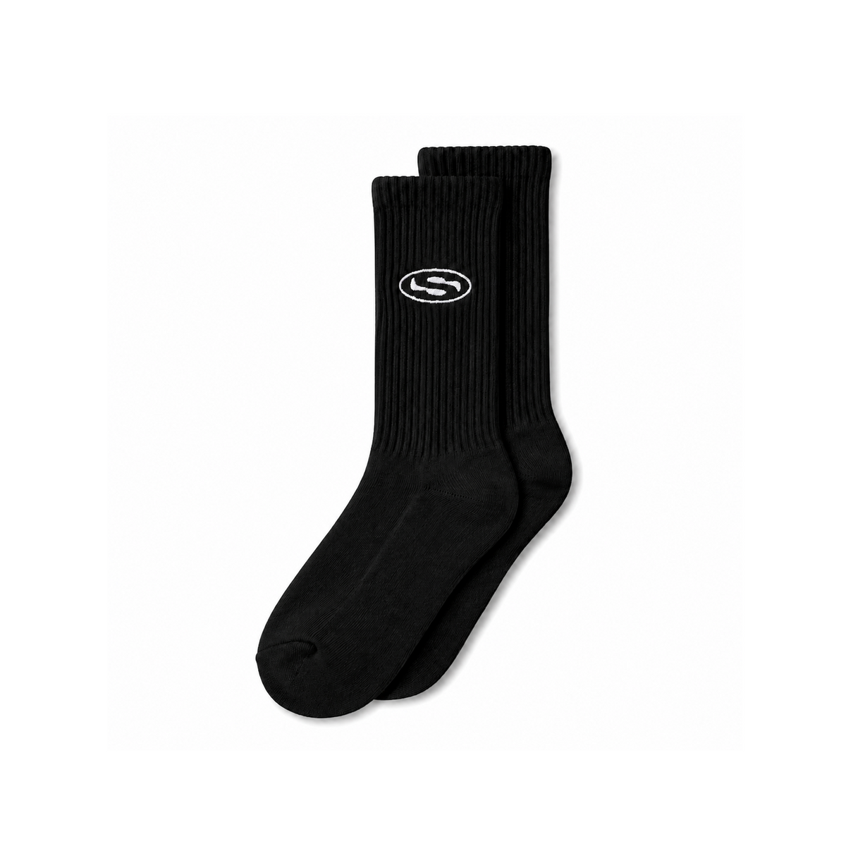 Saha Crew Sock Black